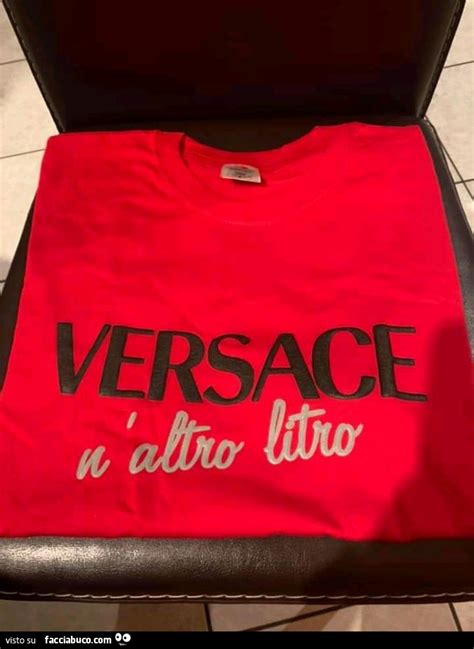 versace n altro bicchiere|Benny Lucchetti's .